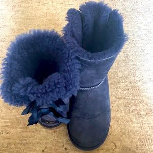 UGG Mini Bailey Boots Blue. Women's 6.5.